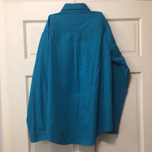 Cinch Western Shirt - Mens Small - Turquoise - Picture 6 of 11